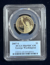 2007-D $1 George Washington Position B (Regular Strike
