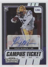 2021 Contenders Draft Picks College Campus Ticket 31/99 Racey McMath Auto 0c6