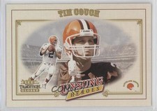 2001 Fleer Tradition Glossy Unsung Heroes Tim Couch #311 0t2