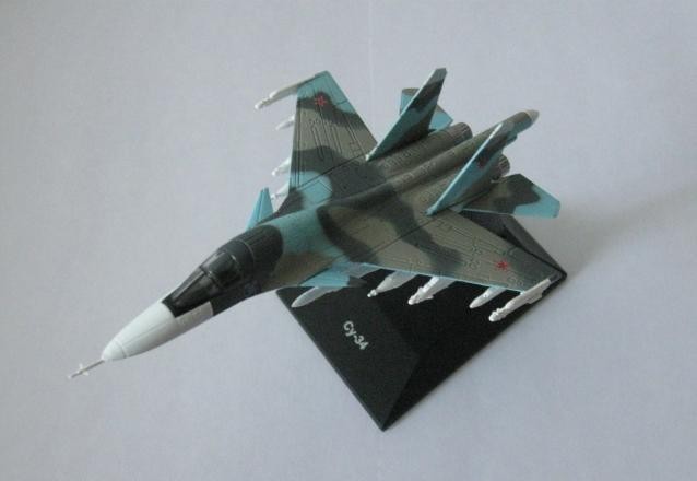 DeAgostini Soviet airplane SU-34 №8 series "Legendary aircraft"