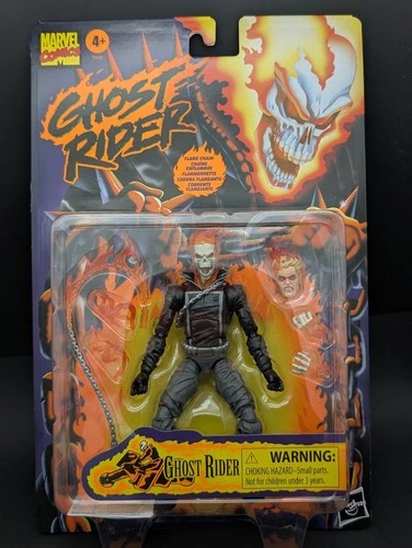 Hasbro Marvel Legends Ghost Rider 6 in Retro Action Figure - F3450