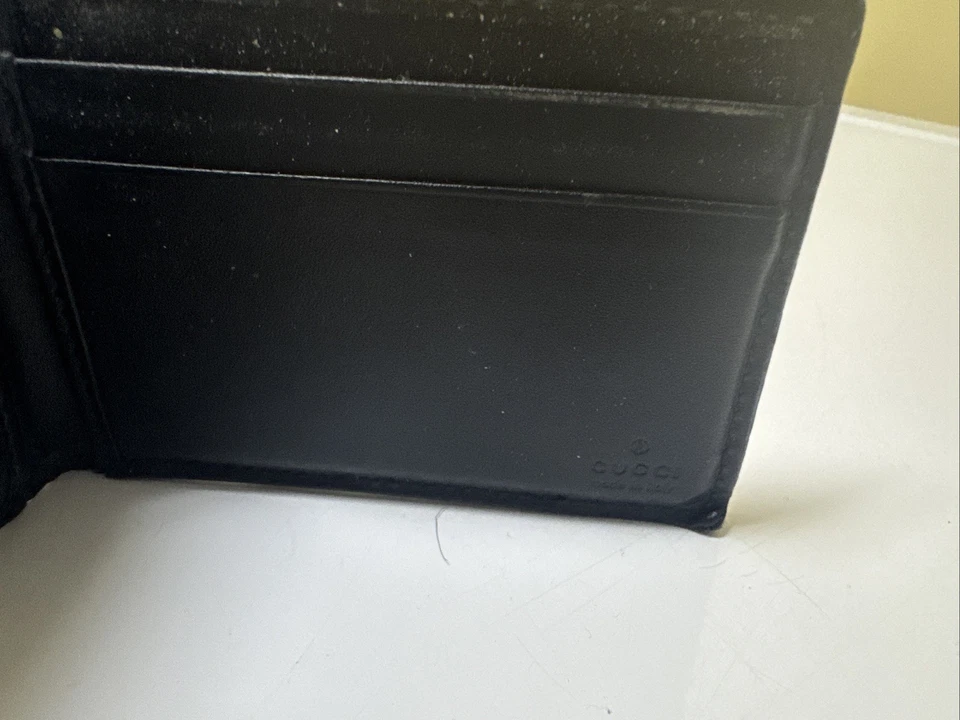 Carteira Gucci Bifold Bege GG Supreme Signature Lona Estampa de Cobra Kingsnake - Imagem 4 de 4