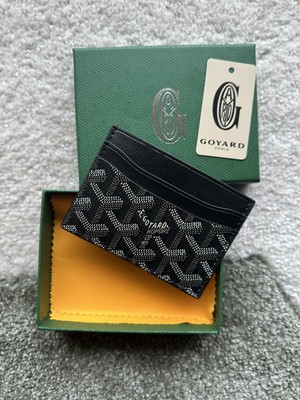 Goyard Wallet Card Holder -   Saint Sulpice With Receipt - Green