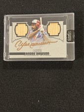 2019 Topps Dynasty #ADR-AV2 Andre Dawson Dual Relic Auto /5 Expos HOF