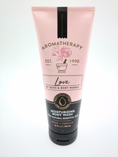 Bath  Body Works ROSE VANILLA Aromatherapy Moisturizing Body Wash 10 oz LOVE
