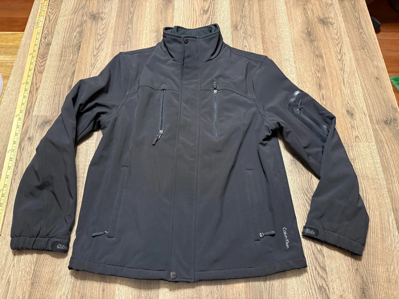 Calvin Klein Jacket Mens Medium Water Resistant Breathable Shell Wind Protection