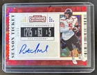 2019 Contenders Draft Patrick Mahomes II Season Cracked Ice Ticket Auto #/23
