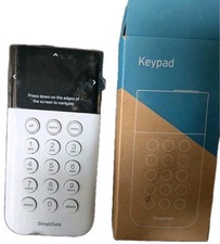 SimpliSafe Home Security System Wireless Security Keypad KP3W SSKP3 - White NEW