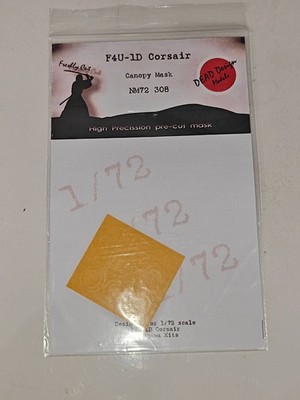 DEAD Design 1/72 F4U-1D Corsair Masks for Hasegawa kits