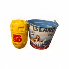 Jaws 50th Anniversary Popcorn Bucket & Cup Combo Set Regal Cinema