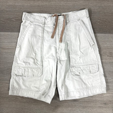 Vintage American Eagle Outfitters Khaki 9" Cargo Shorts Men's Size 32