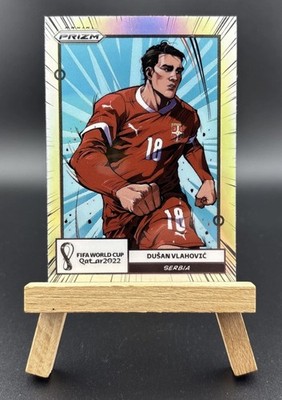 Dusan Vlahovic #17 - 2022 Panini Prizm World Cup Qatar - Manga Case Hit SSP
