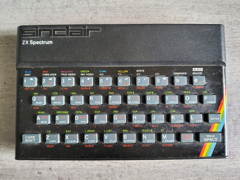 ZX Spectrum 48K Computer Genuine 100% Untested