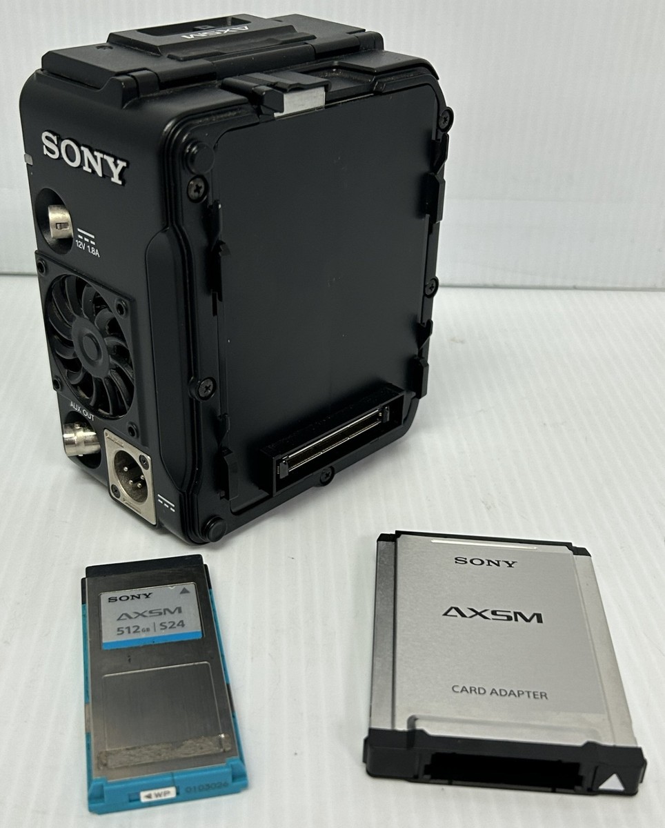 MA6) Sony AXS-R5 External Memory Recorder 4K (for Sony F55 / F5) w