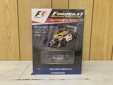 DeAgostini Williams FW11B F1 Car Nelson Piquet 1/43 Diecast Model, Used