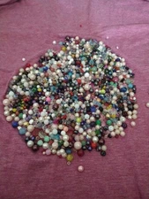 2oz Bead Soup Mix  Different Sizes And Shapes 