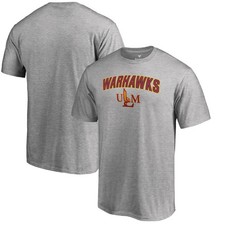 Men's Ash ULM Warhawks Proud Mascot T-Shirt