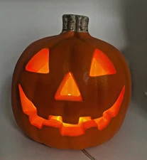 Vintage 1998 The Paper Magic Group Light Up Halloween Pumpkin Jack-O’-Lantern