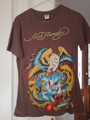 Ed Hardy Y2K Tshirt  Embellished 