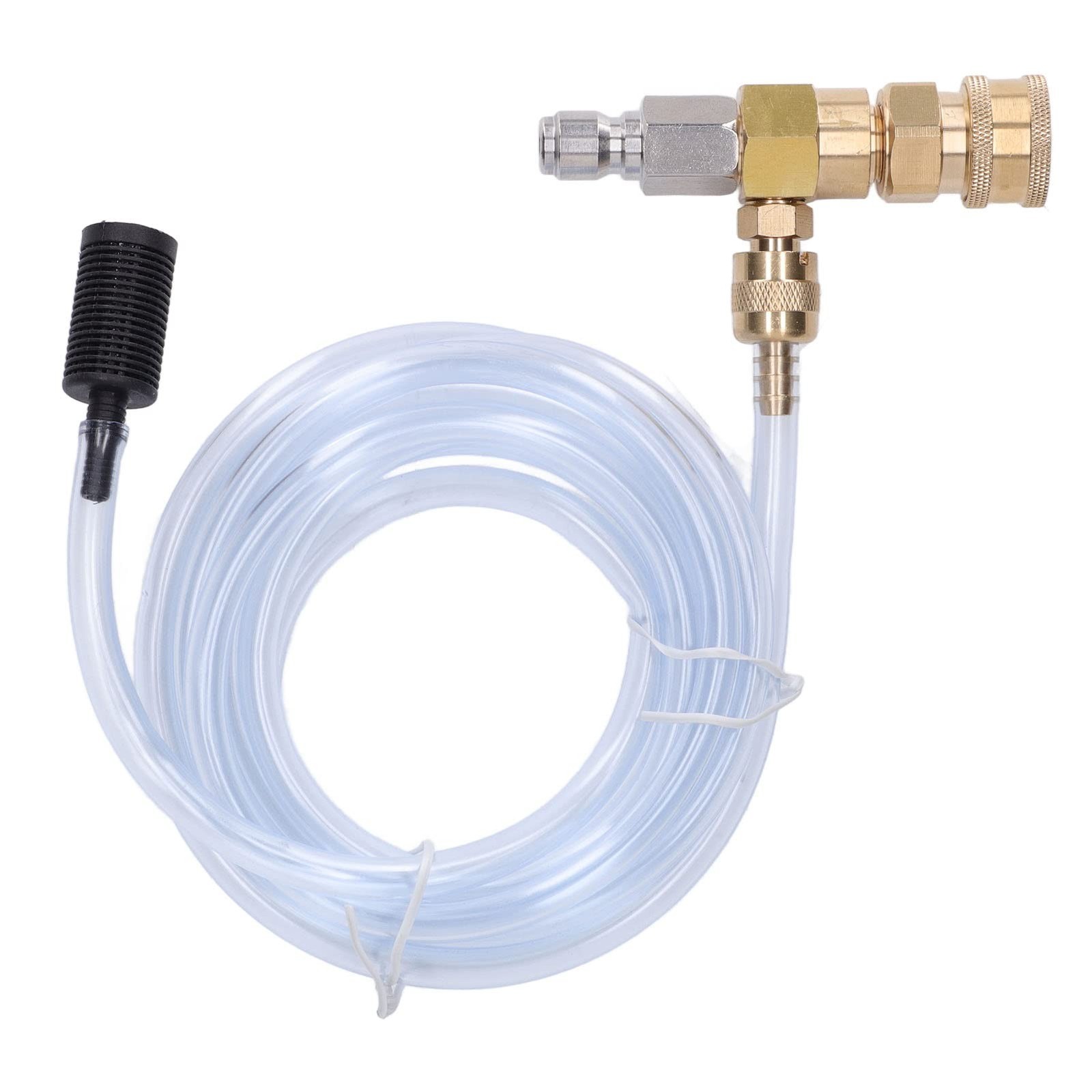 Chemical Injector, Adjustable Downstream Injector Kit Brass Stainless 3/8 Inc...