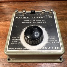 VINTAGE MECCANO - MARSHALL   CONTROL UNIT.. Made By HORNBY.. Old Retro