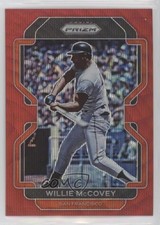 2022 Panini Prizm Tier II Red Wave Prizm 68/99 Willie McCovey #132 HOF 0bt4