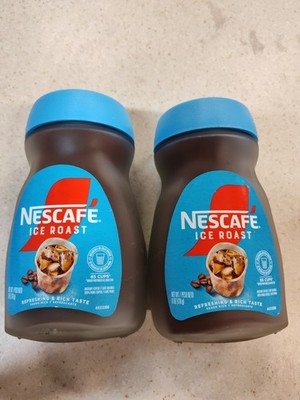NESCAF Ice Roast Instant Iced Coffee 6 oz - 2 pack