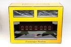 MTH 30-90094 Rail King Dark Red Stone Passenger Station & Dual Platforms TESTED — photo 1