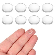 8 Pack Convex Lens, 10mm OD 12mm Focal Length Optical Lenses