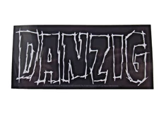 Danzig Logo Sticker 2015 C&D Visionary Live Nation 6x2.75" Black White Decal