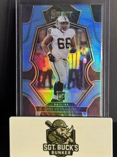 2022 Panini Select #154 Dylan Parham Light Blue Prizm #/99 RC