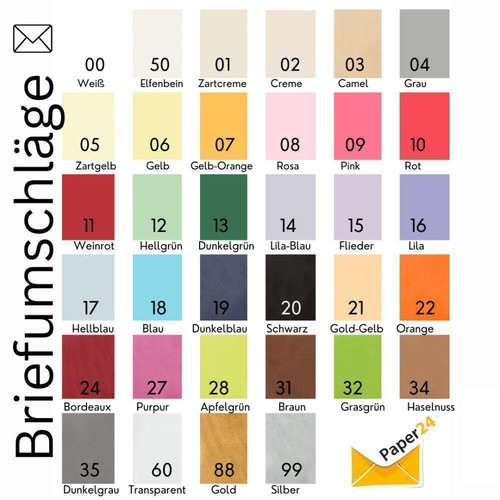 25 Briefumschläge 14x19 cm - Weiß - 80 g/qm - Bild 6 von 6
