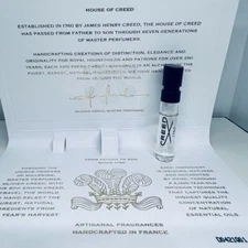 Creed Himalaya Eau De Parfum Sample Vial Spray 1.7ml New On Card