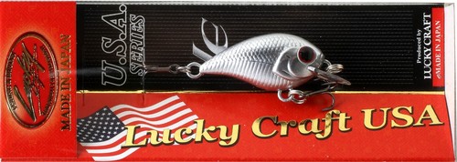 LUCKY CRAFT LC 0,1 FTS - 074 cromo, cebo de manivela de alta calidad - Imagen 3 de 3