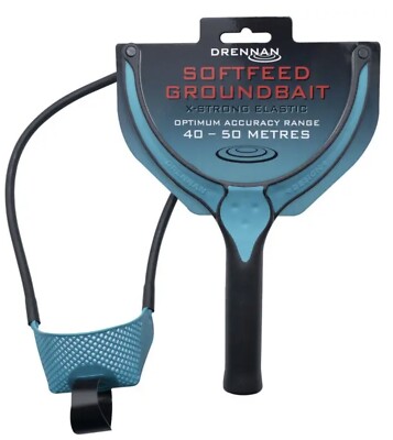 DRENNAN  FISHING SOFT FEED GROUND BAIT X STRONG ELASTIC CATAPULT