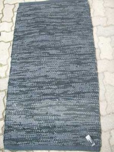 Aspegren Laufer Teppich 70 X 130 Cm Leather Black 2875 Floor Mat