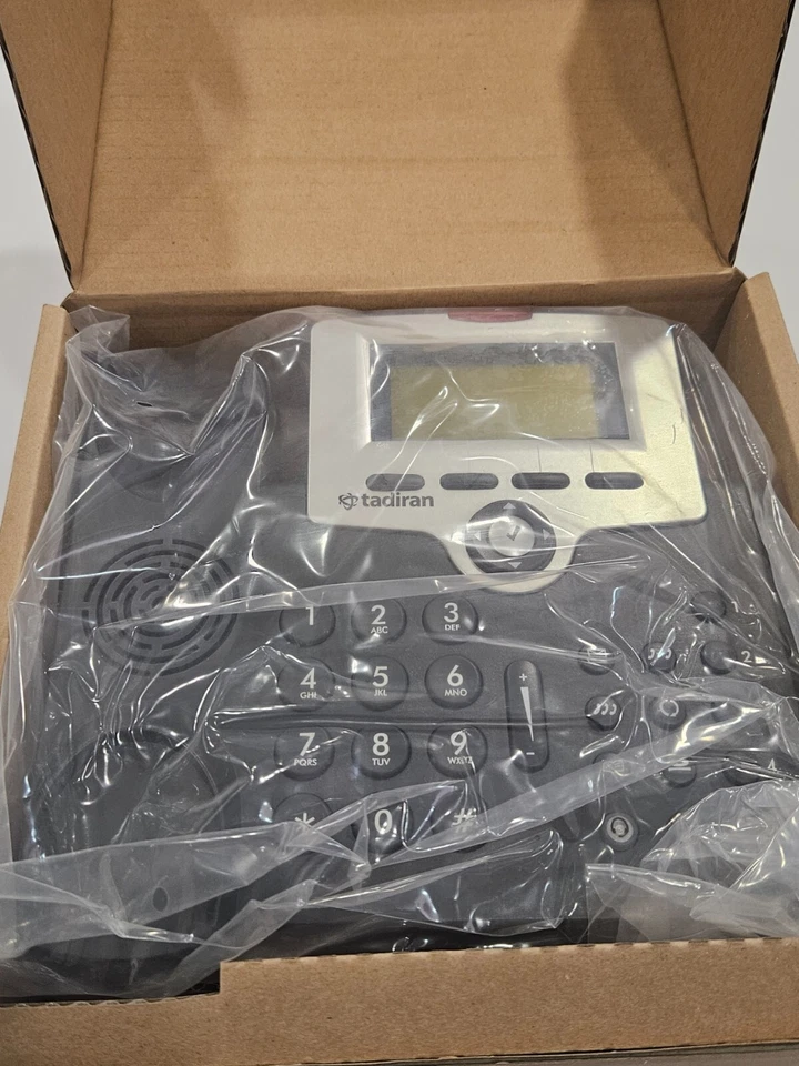 New-In-Box Tadiran T208M/BL  / 77440102300 Phone - Image 2 of 4