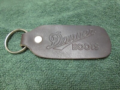 RARE Vintage Danner Boots Leather Keychain Key Chain