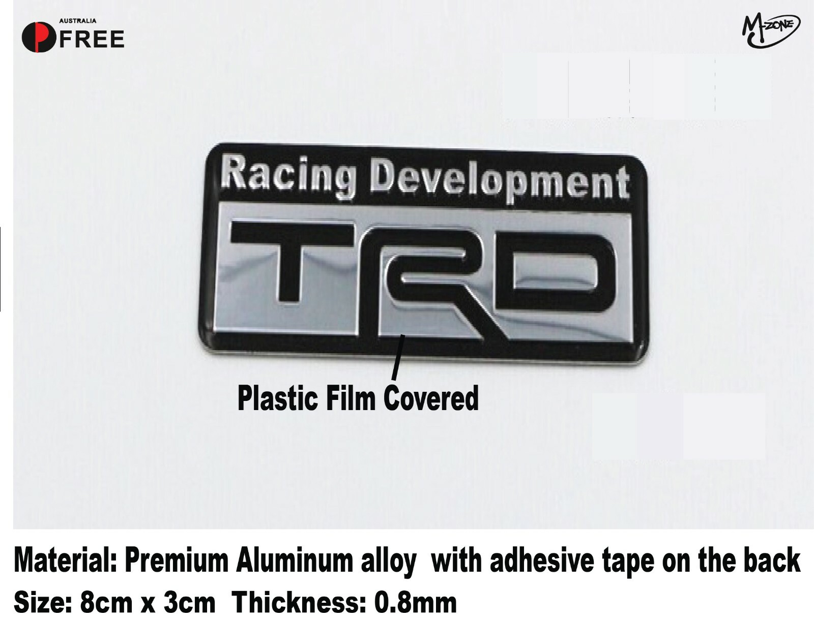 TRD Racing Development Badges Metal Emblems film covered Best Gifts BL ...