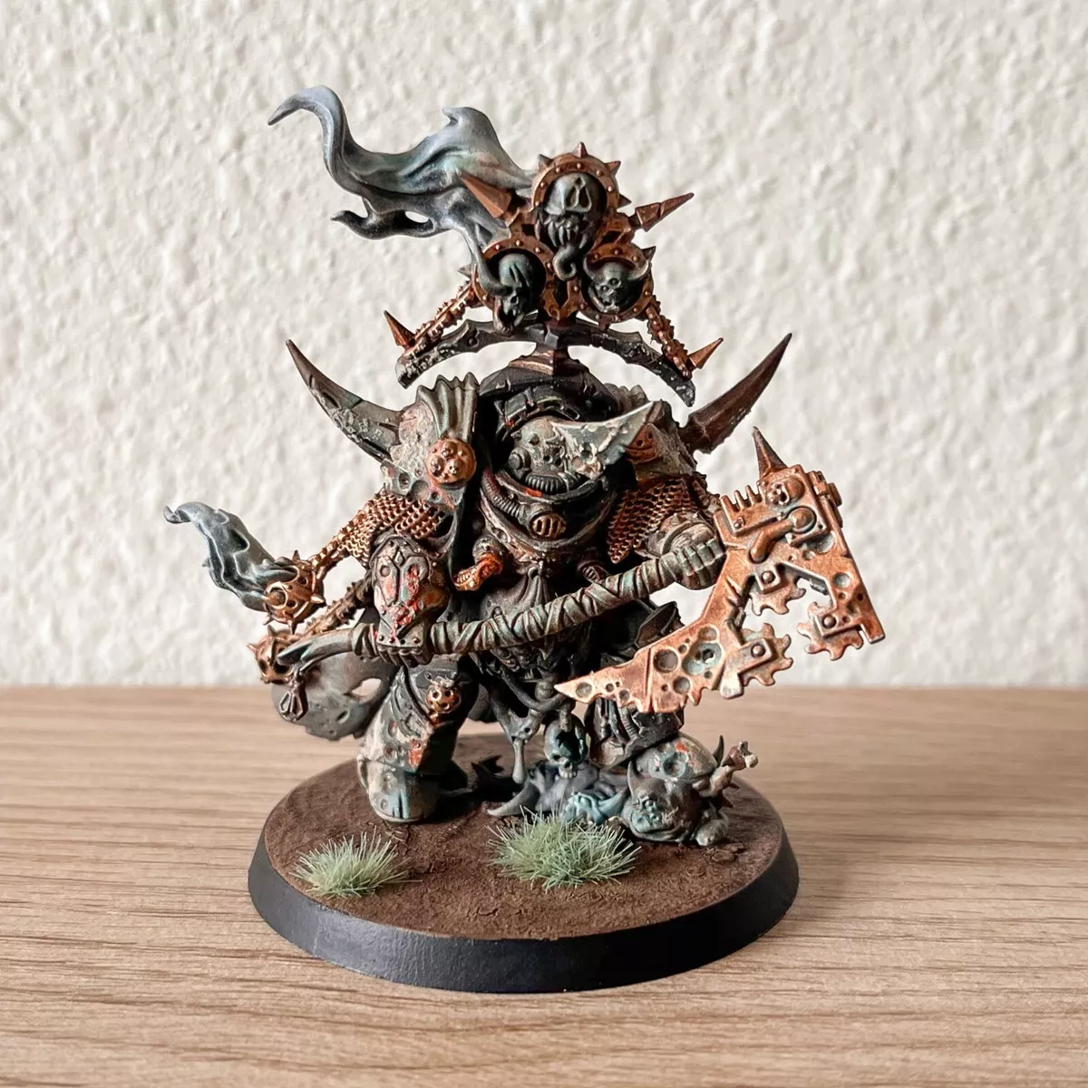Warhammer 40k Chaos Space Marines - Painted Death Guard Army