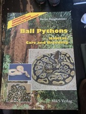 BALL PYTHONS: HABITAT, CARE AND BREEDING By Stefan Broghammer - Hardcover 