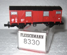 FLEISCHMANN 8330 N PICCOLO DB BOX CAR COVERED GOODS WAGON Ep III NIB NOS OVP 'A'