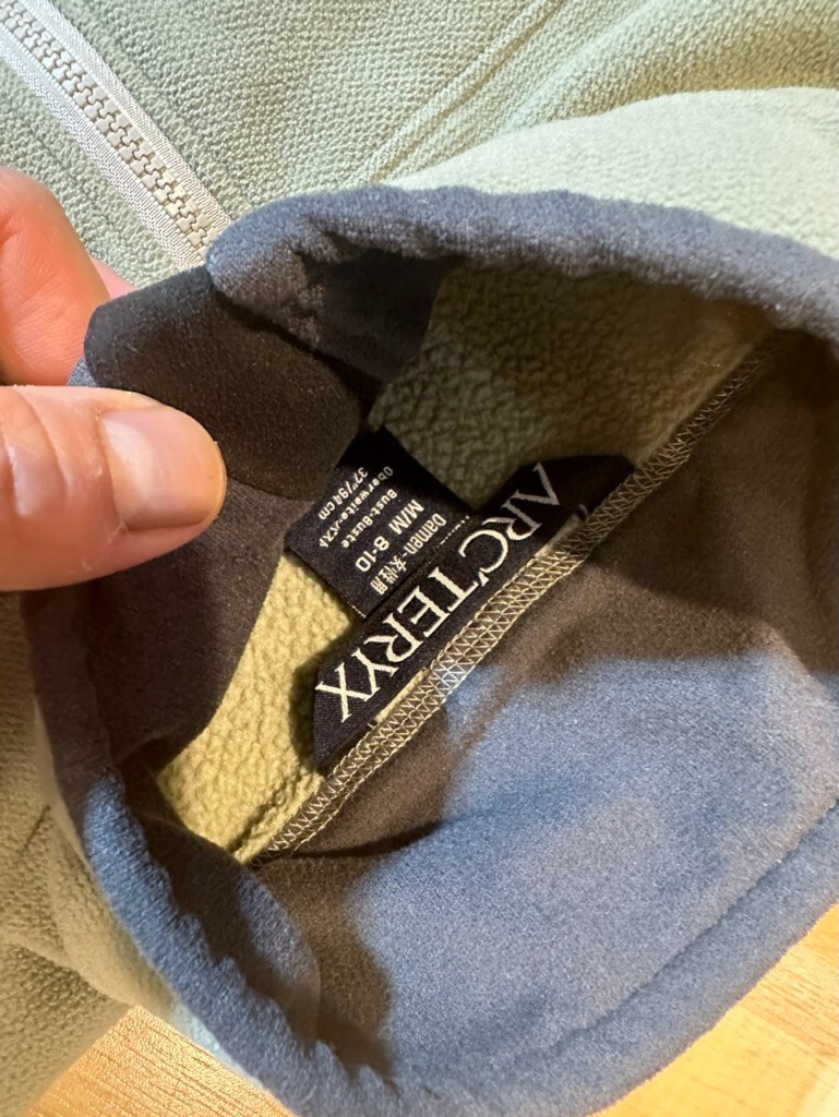 ARC'TERYX Arc'tyrex Covert Giacca Cardigan Donna Medium Made in Canada Verde