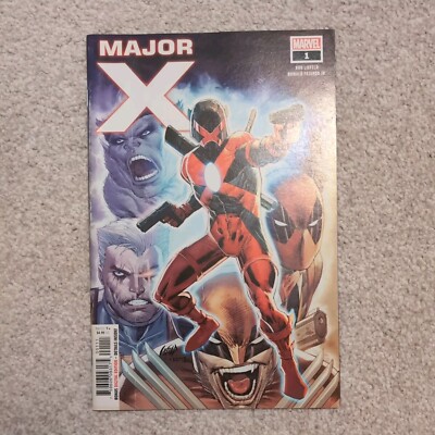 Major X #1 Rob Liefeld X-Men Marvel Comics 2019 Deadpool Wolverine