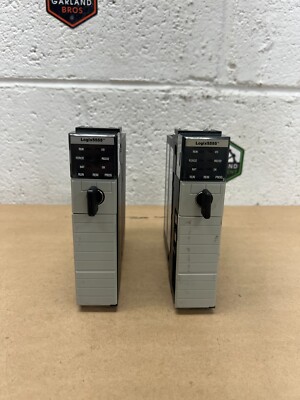 Allen Bradley 1756-M13/A, 1756-L55/A Logix 5555 1.5M Processor Unit (Lot of 2)