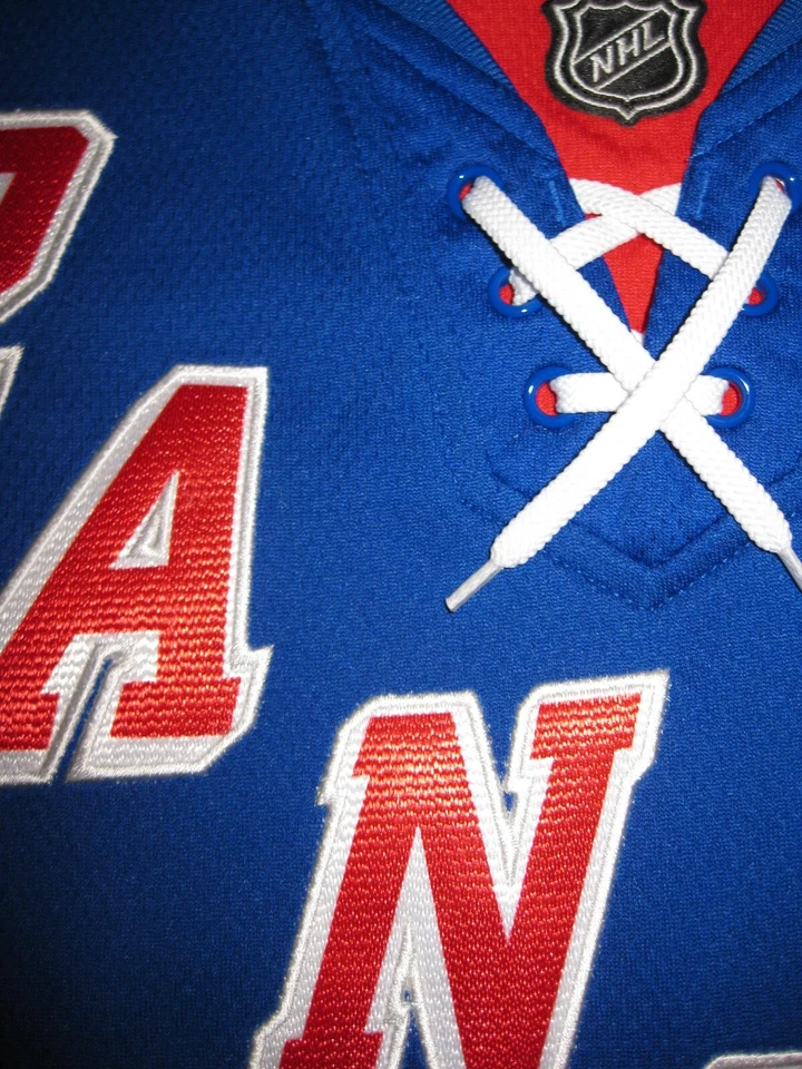 Henrik Lundqvist New York Rangers Women's 3XL Blue Fanatics Breakaway Jersey - Image 3 of 4