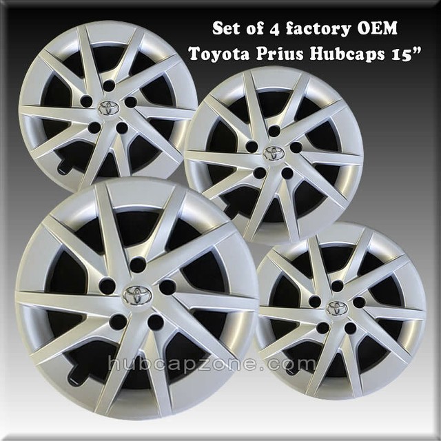 20132014 Toyota Prius V Hubcaps Wheel Covers 15" Factory OEM