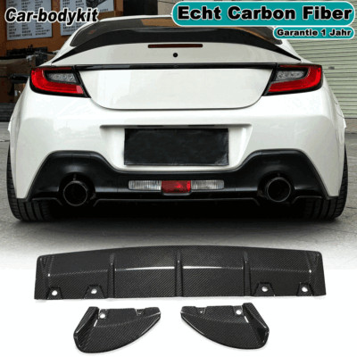 Carbon Diffusor Heckdiffusor Stoßstangen Lippe Für Toyota GR86 Subaru BRZ 2022UP