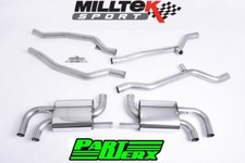 Milltek Non Res Cat Back Exhaust OEM Look Fits Porsche Cayenne 958 Turbo 4.8