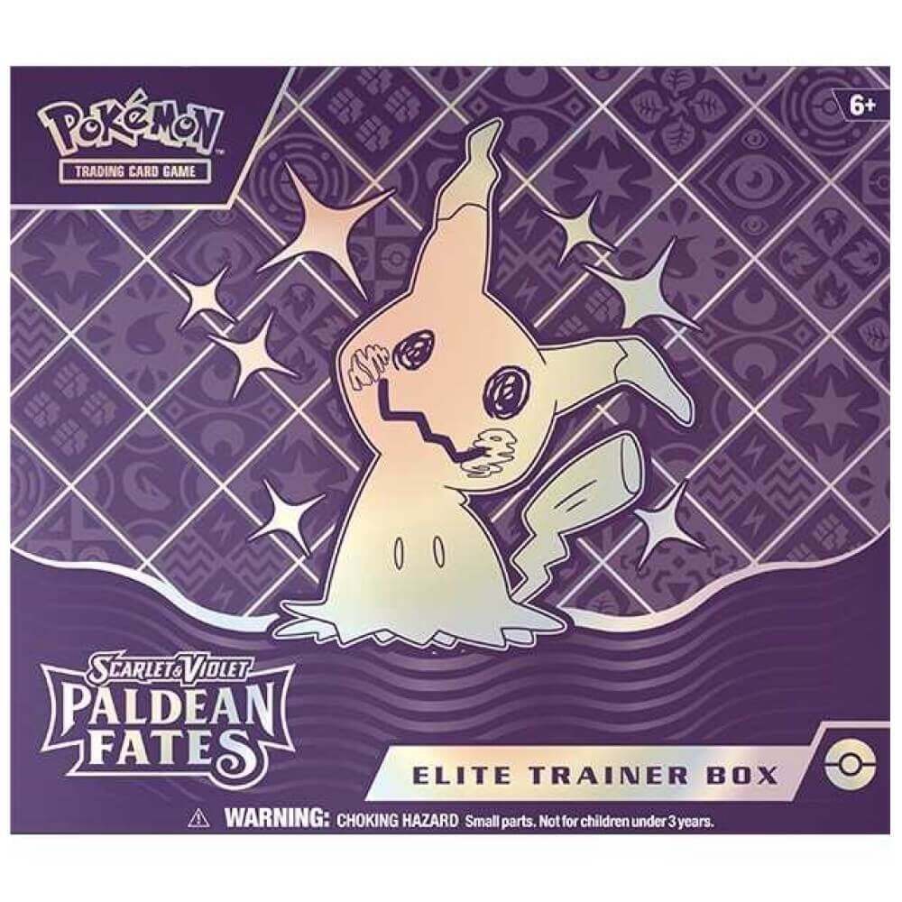 ポケモンカードゲーム Paldean Fates Elite Trainer Box Mimikyu Pokemon Paldean Fates Elite Trainer Box : Mimikyu : New